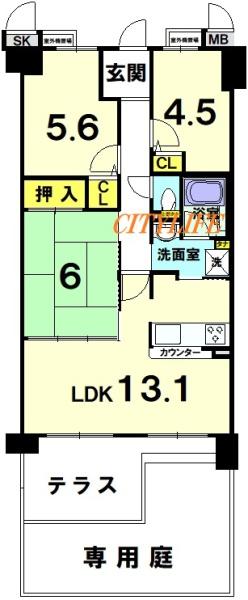 ディオ・フェルティ丹波橋右芳館
