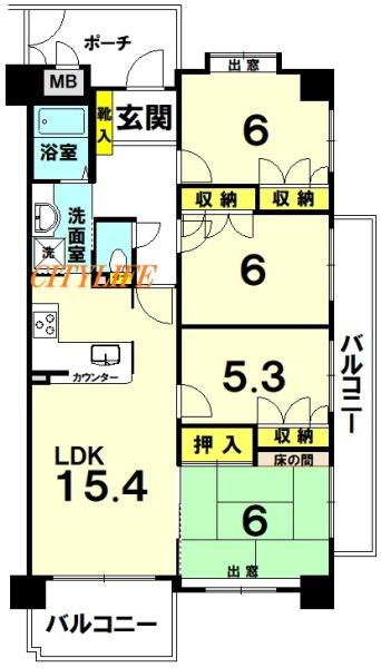 シャルマンコーポ西陣