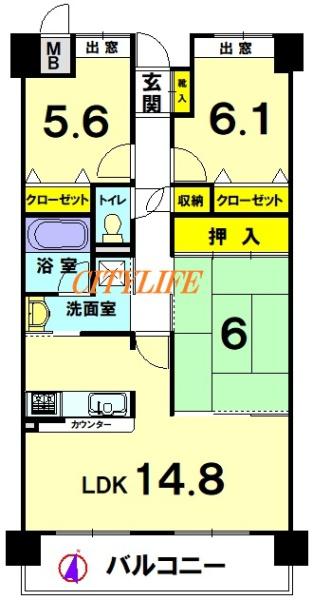 ＫＣｉｔｙ桂川２番館