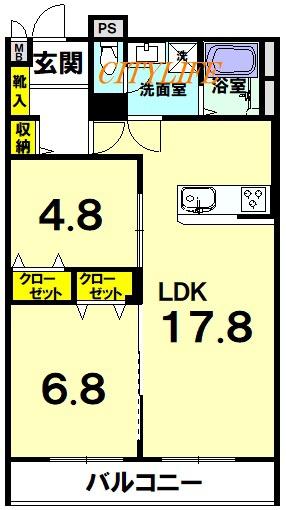 四条グランドハイツＡ棟