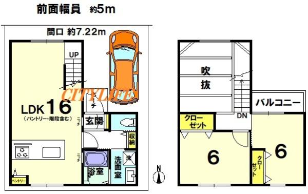 京都市西京区桂坤町の土地