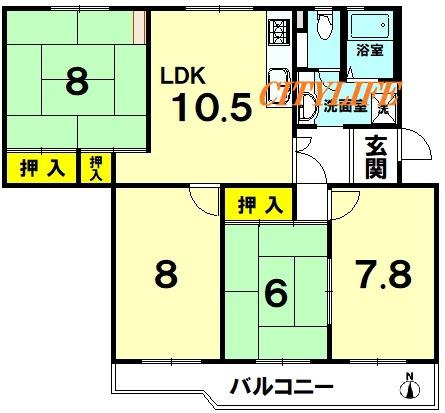 膳所ハイツ４号棟