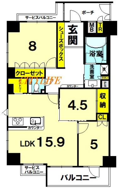 サンメゾン烏丸御池ザ・ゲート
