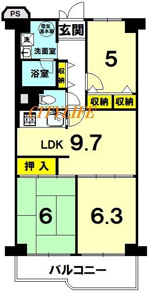 西ノ京スカイハイツ