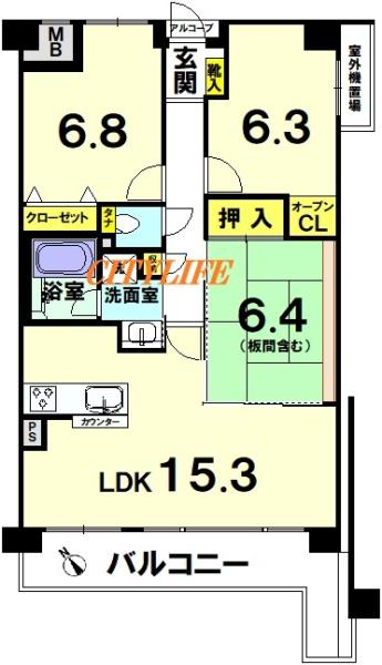 藤和ライブタウン御陵