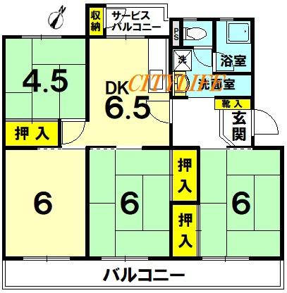 醍醐上ノ山団地Ｂ３棟