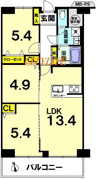 コトーハイツ伏見稲荷Ａ棟