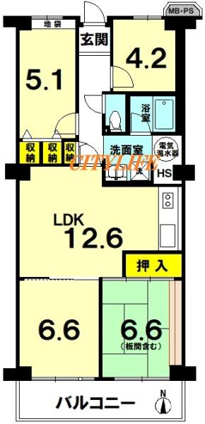 コトーハイツ伏見稲荷Ｃ棟