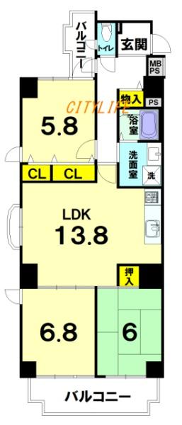 ライオンズマンション聚楽二条