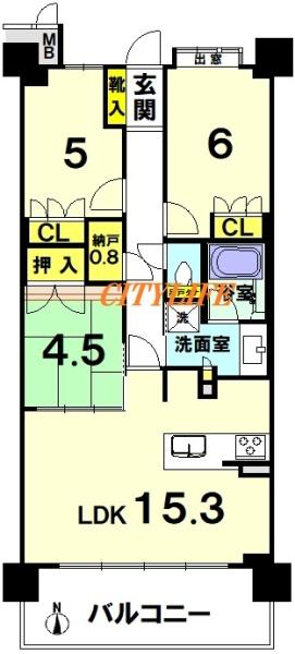 ライオンズ嵯峨天龍寺若宮　西の邸