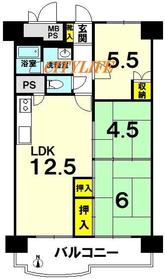 向島ニュータウン第３街区Ｇ棟