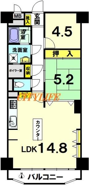 タウンハイツ醍醐