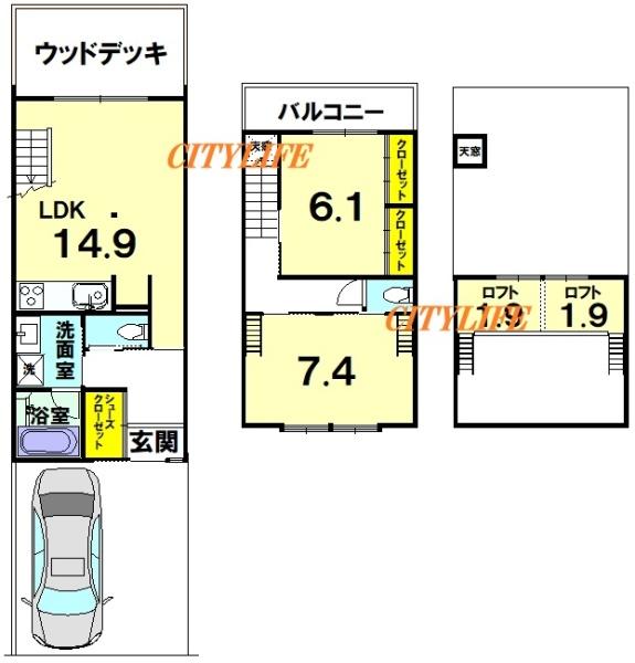 京都市左京区下鴨西高木町の中古一戸建