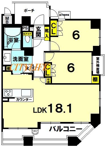 パラドール御池THEラック