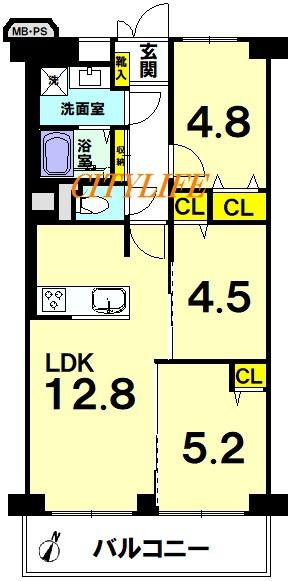 京都北山スカイハイツＢ棟