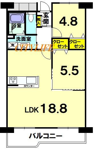 ハイム伏見Ｂ棟