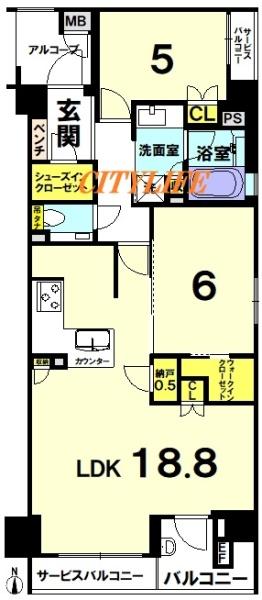 シーンズ京都四条烏丸彩ノ邸