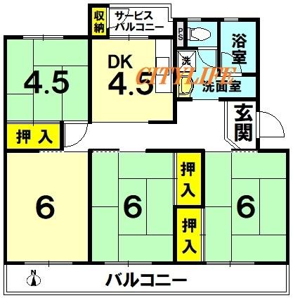 醍醐上ノ山団地Ｃ2棟