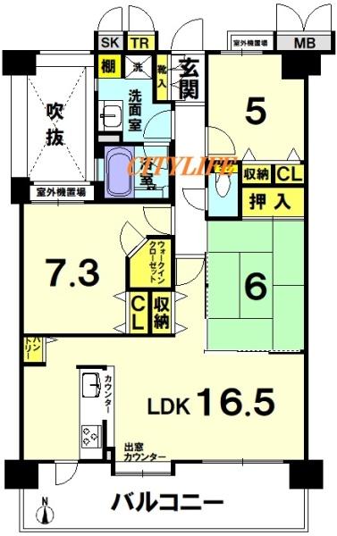 ディオ・フェルティ向日東Ⅱ番館