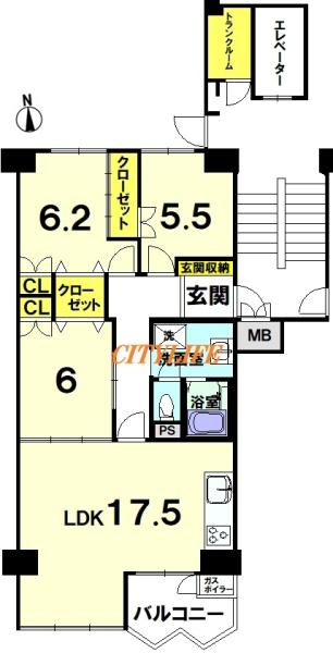 嵐山ロイアルハイツ３号棟