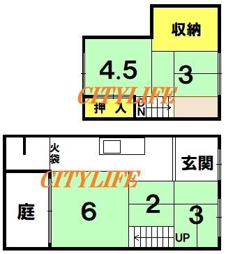 京都市中京区西ノ京池ノ内町の中古一戸建