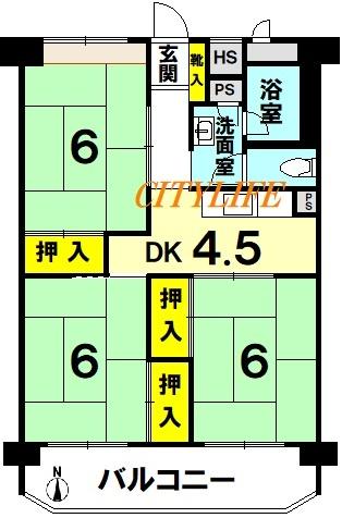 山科団地B棟