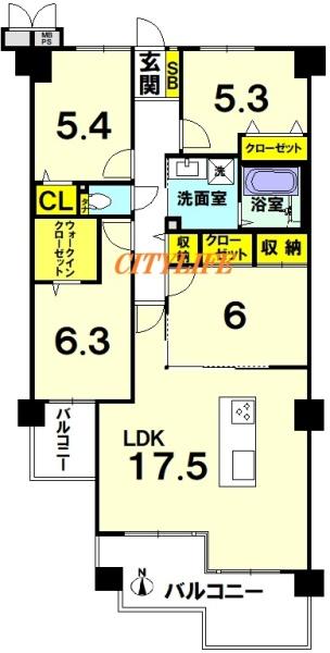 サンシティ桂坂参番館