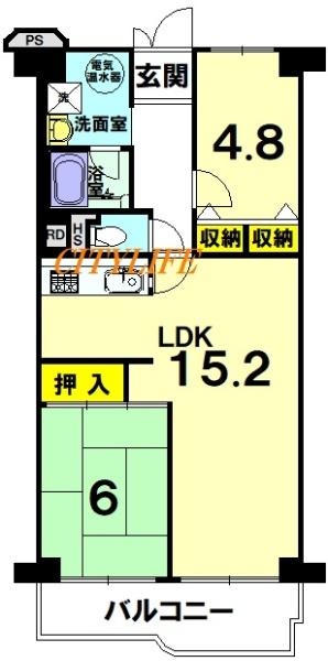 梅小路スカイハイツA棟