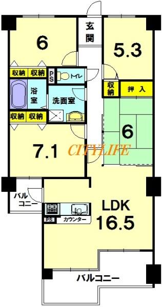 サンシティ桂坂参番館