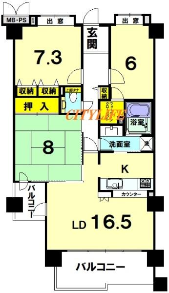 サンシティ桂坂ロイヤル参番館