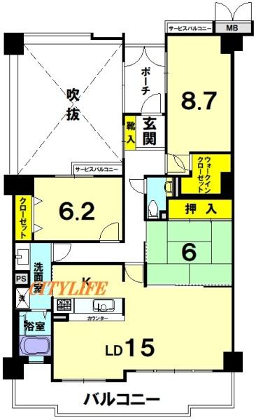 サンシティ桂坂ロイヤル参番館