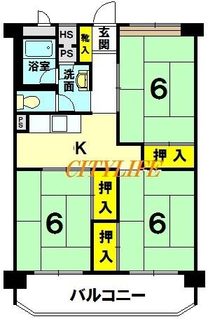 山科団地B棟