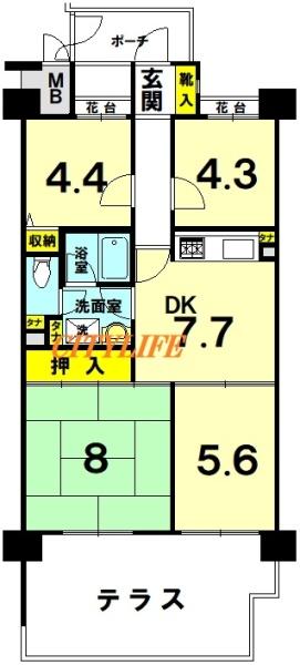 パークテラス北花山