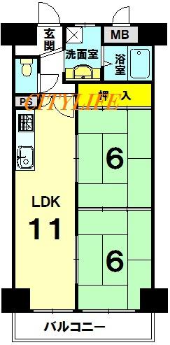 五条ローズハイツＡ棟