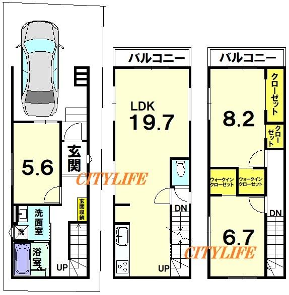京都市右京区太秦上ノ段町の新築一戸建