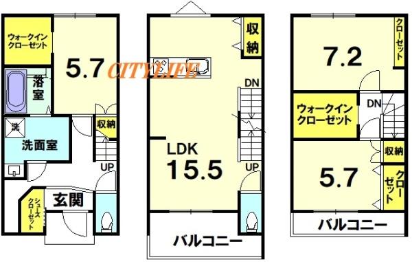 京都市右京区西院追分町の新築一戸建
