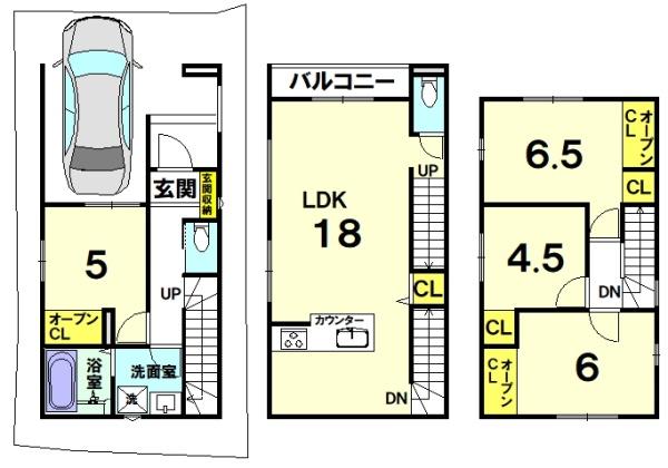 上京区戍亥町新築戸建て