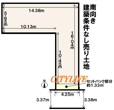 京都市中京区西ノ京池ノ内町の売土地