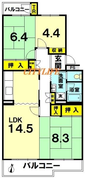 洛西境谷西第２住宅２６棟