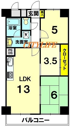 五条ローズハイツＢ棟