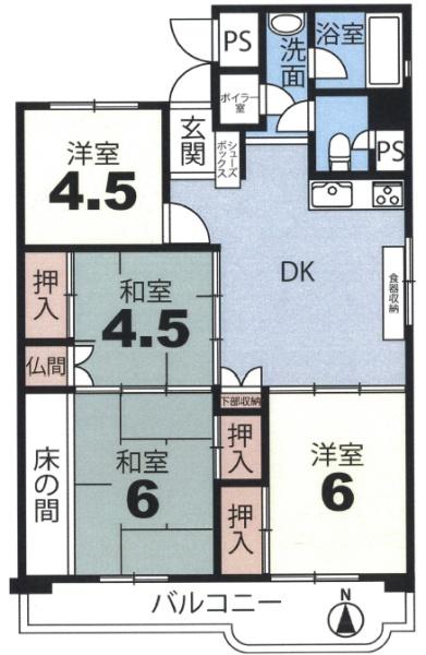 山科団地Ｃ棟