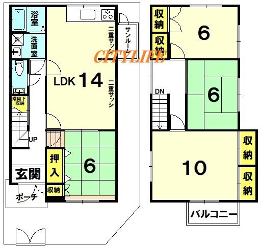 京田辺市東西神屋の中古一戸建て