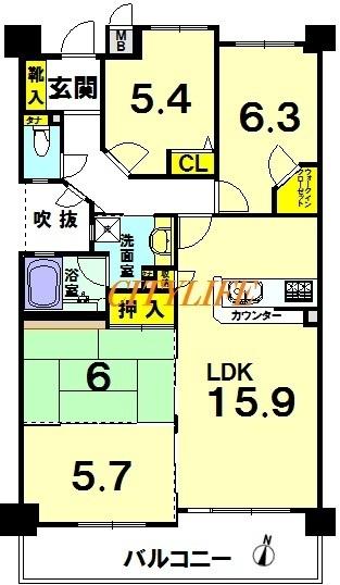 パデシオン山科夢ヶ丘