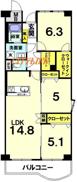 ハイツ白川