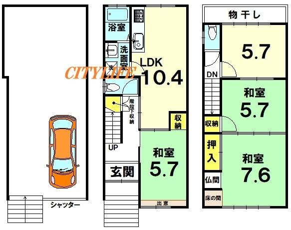 京都市中京区西ノ京星池町の中古一戸建て