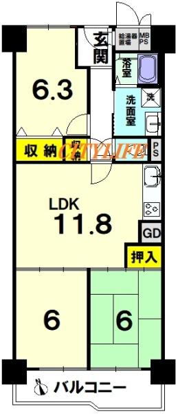 桂川ハイツ5号館