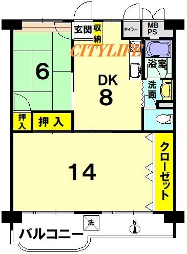 山科団地D棟