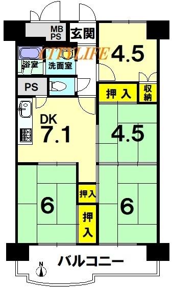 向島ニュータウン第３街区E棟
