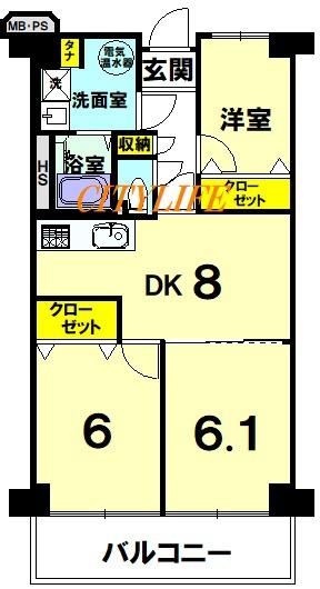 コトーハイツ伏見稲荷Ａ棟
