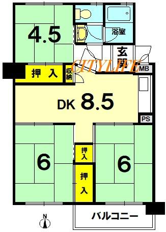 下板橋住宅B棟